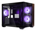 Cooler Master Elite 481 Wood Mini Tower Czarny - 3081658