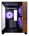Cooler Master Elite 481 Wood Mini Tower Czarny - 3081660