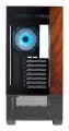 Cooler Master Elite 690 Wood Midi Tower Czarny - 3081664