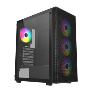 FSP M220-BA Midi Tower Czarny