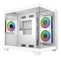 Cooler Master Elite 481 Wood Mini Tower Biały - 3081733