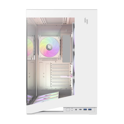 GameMax NEX C56 WH zabezpieczenia & uchwyty komputerów Midi Tower Biały - 3081746