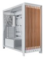 Corsair FRAME 5000D WOOD RS Midi Tower Orzech włoski, Biały - 3081792