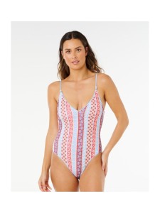 Kostium damski RIP CURL Coastal Instinct Cheeky 1Pc multikolor - S