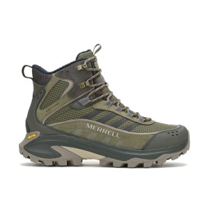 Buty turystyczne wysokie Merrell Moab Speed 2 Thermo Mid WP - triple black rozmiar: 43_5