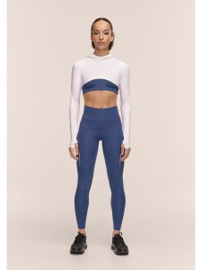 Legginsy treningowe damskie CASALL Performance Running Tights kolor granatowy - S
