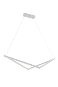 LUMINAIRE PENDANT 32W LED WHITE 2240LM
