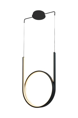 LUMINAIRE PENDANT 48W LED BLACK 2880LM - 3082282