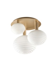 LAMP CEILING OPALLA 3X30W E27 65CM