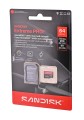 Sandisk Extreme Pro microSD UHS-I 64GB MicroSD 200MB/s(R) / 90MB/s(W) - 3082935