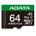 ADATA Speed Plus MicroSDXC 64 GB Class 3 UHS-I/U3 A2 V30 - 3082936