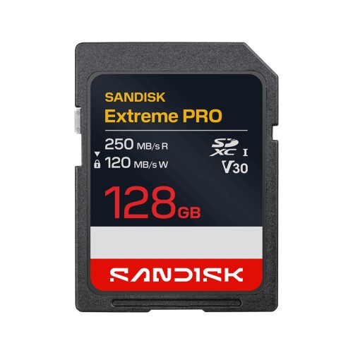 Sandisk Extreme Pro SD UHS-I 128GB SD 250MB/s(R) / 120MB/s(W) - 3082955