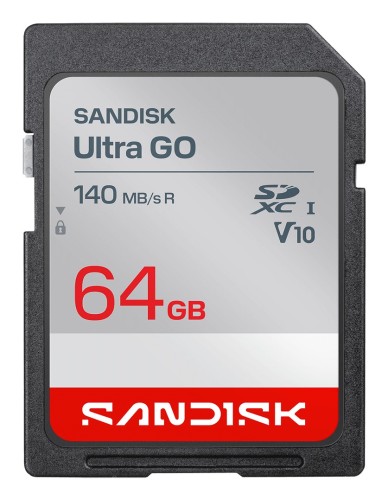 Sandisk Ultra Go SD UHS-I 64GB SD 140MB/s(R) - 3082967