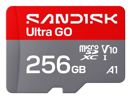 Sandisk Ultra Go microSD UHS-I 256GB MicroSD 190MB/s(R) - 3082973