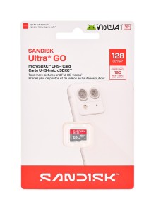 Sandisk Ultra Go microSD UHS-I 128GB MicroSD 190MB/s(R)