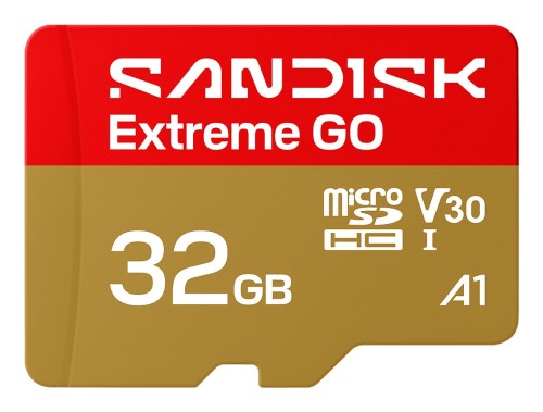 Sandisk Extreme Go microSD UHS-I 32GB MicroSD 100MB/s(R) / 60MB/s(W) - 3082983
