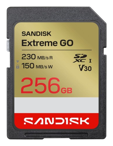 Sandisk Extreme Go SD UHS-I 256GB SD 230MB/s(R) / 150MB/s(W) - 3083023