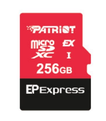 Patriot EP Micro SDXC Express 256GB 800/600 MB/s U3, Nintendo - 3083038