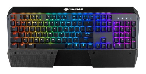 COUGAR CGR-Attack-X3-RGB klawiatura Gaming USB QWERTY Angielski Czarny - 3083410