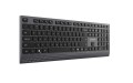 GEMBIRD KLAWIATURA SLIM PRZEWODOWA MULTIMEDIALNA CZARNA, USB-C, UKŁAD US - 3083606
