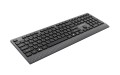 GEMBIRD PRZEWODOWA KLAWIATURA MULTIMEDIALNA SLIM USB-C, RU LAYOUT, CZARNA - 3083614