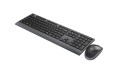 GEMBIRD BEZPRZEWODOWY ZESTAW KLAWIATURY + MYSZ DUAL MODE, 2.4 GHZ + BT, SLIM, UKŁAD US, KOLOR CZARNY - 3083632