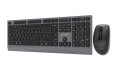 GEMBIRD BEZPRZEWODOWY ZESTAW KLAWIATURY + MYSZ DUAL MODE, 2.4 GHZ + BT, SLIM, UKŁAD RU, KOLOR CZARNY - 3083642