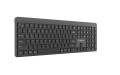 GEMBIRD BEZPRZEWODOWY ZESTAW KLAWIATURY + MYSZ SLIM PRO BUSINESS, DUAL MODE, 2,4 GHZ + BT, UKŁAD US, KOLOR CZARNY - 3083654