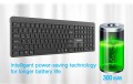 GEMBIRD BEZPRZEWODOWY ZESTAW KLAWIATURY + MYSZ SLIM PRO BUSINESS, DUAL MODE: 2,4 GHZ + BT, UKŁAD RU, KOLOR CZARNY - 3083666