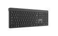 GEMBIRD BEZPRZEWODOWY ZESTAW KLAWIATURY + MYSZ SLIM PRO BUSINESS, DUAL MODE: 2,4 GHZ + BT, UKŁAD RU, KOLOR CZARNY - 3083662