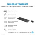 Zestaw klawiatura + mysz HP 230 Wireless Mouse and Keyboard Combo bezprzewodowe czarne 18H24AA#ABB - 3083682