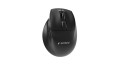 GEMBIRD BEZPRZEWODOWA, ERGONOMICZNA MYSZ TRI MODE (2.4G + BT + USB) 2400 DPI, 9 PRZYCISKÓW, CZARNA - 3084039