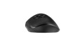GEMBIRD BEZPRZEWODOWA, ERGONOMICZNA MYSZ TRI MODE (2.4G + BT + USB) 2400 DPI, 9 PRZYCISKÓW, CZARNA - 3084043