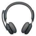 Logitech Zone Wireless 2 Zestaw słuchawkowy Przewodowy i Bezprzewodowy Opaska na głowę Biuro/centrum telefoniczne USB Type-C Bluetooth Grafitowy - 3084362