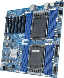 Płyta główna Gigabyte MS73-HB1 2x LGA4677 Intel Xeon Scalable 4/5gen C741 (16x DIMM, 3x SlimSAS (12x SATA), 2xM.2, 2x1Gbe, IPMI, E-ATX)