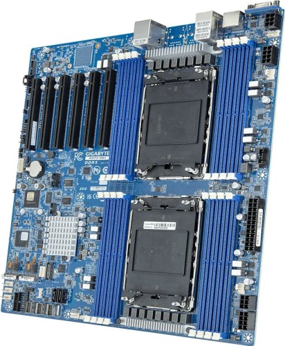 Płyta główna Gigabyte MS73-HB1 2x LGA4677 Intel Xeon Scalable 4/5gen C741 (16x DIMM, 3x SlimSAS (12x SATA), 2xM.2, 2x1Gbe, IPMI, E-ATX) - 3084873