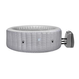 AVENLI NICE SPA OGRODOWE, BASEN POMPOWANY, HYDROMASAŻ 204X70 SILVER 6 OSOBOWE RATTANOWE