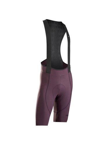 Spodenki rowerowe NORTHWAVE Fast Bibshort bordowe - L - 3085530