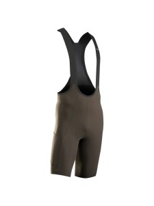 Spodenki rowerowe NORTHWAVE Extreme Rock Bibshort brązowe - M
