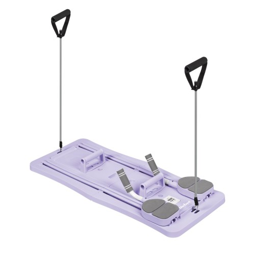 Domowy zestaw do pilates, wielofunkcyjny przyrząd do ćwiczeń fitness 9 w 1, kolor fioletowy - 3085688