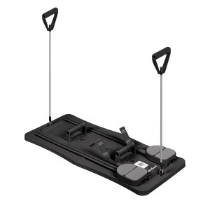 REBEL ACTIVE DOMOWY ZESTAW DO PILATES, WIELOFUNKCYJNY PRZYRZĄD DO ĆWICZEŃ FITNESS 9 W 1, KOLOR CZARNY RBA-3069-BK