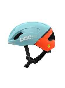 Kask rowerowy dziecięcy POCito Omne MIPS niebiesko pomarańczowy - 48/52