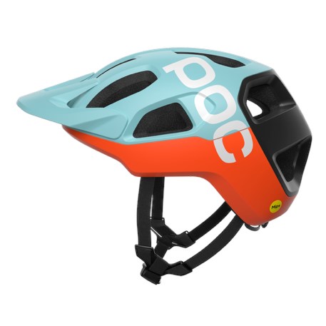 Kask rowerowy POC Cularis błękitno/pomarańczowy - 51/54 - 2989390