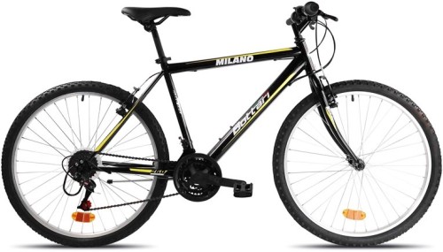 BICYCL MTN MILANO.26 77234 BLCK/YLW - 3085825