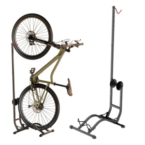 MACLEAN ROWEROWY STOJAK PODŁOGOWY WOLNOSTOJĄCY, POZIOMY / PIONOWY, DO PRZECHOWYWANIA, STAL, MAX. OBCIĄŻENIE 35KG MC-170