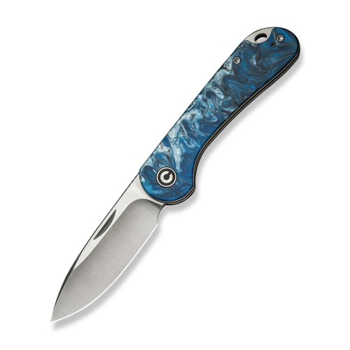 Nóż Civivi Elementum Slip Joint 14C28N Blue Resin - 3086037