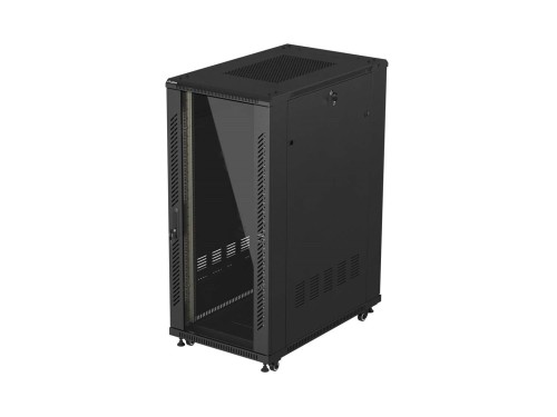 LANBERG SZAFA STOJĄCA RACK 19" 27U 600X1000 CZARNA - 3087196