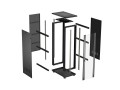 LANBERG SZAFA STOJĄCA RACK 19" 27U 600X1000 CZARNA - 3087208
