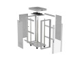 LANBERG SZAFA STOJĄCA RACK 19" 42U 600X1000 SZARA - 3087215
