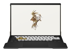 ASUS ROG Flow Z13-KJP GZ302EAC-RU178W AMD Ryzen AI Max+ 395 Hybryda (2w1) 34 cm (13.4") Ekran dotykowy WQXGA 128 GB LPDDR5x-SDRAM 1 TB SSD Wi-Fi 7 (802.11be) Windows 11 Home Niemiecki Czarny, Biały, Z